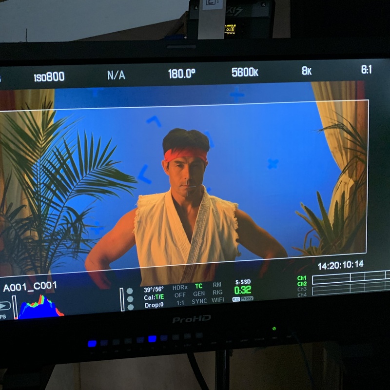 Street Fighter - Blue Screen